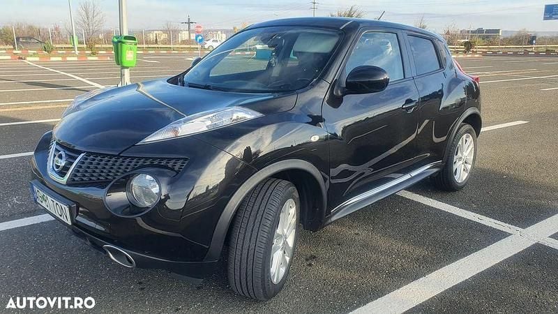 Negru Utilizat 2011 Nissan Juke Tekna SUV | 5.500 EUR (Preț OK) - Imagine 1/4