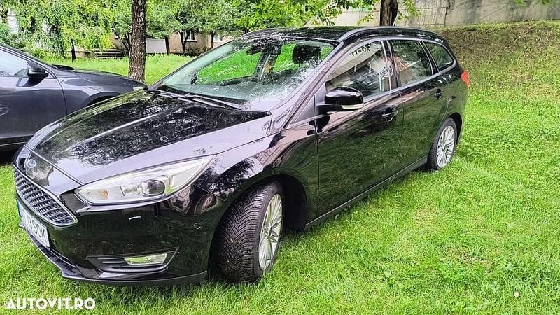 Culoarenegru Second-hand 2017 Ford Focus Titanium Break | 6.200 EUR (Preț bun) - Imagine 1/4