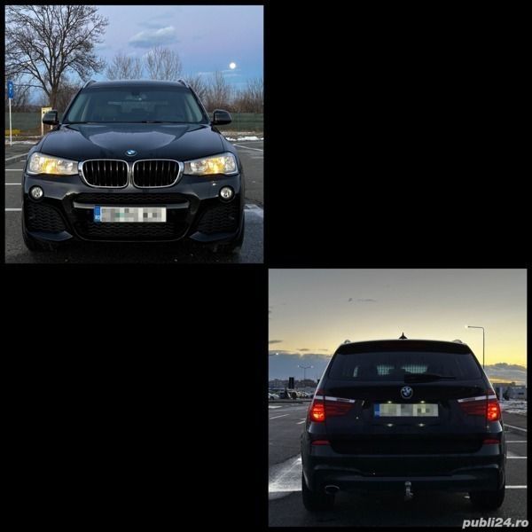 Negru Utilizat 2015 BMW X3 Performance SUV | 14.500 EUR (Preț bun) - Imagine 1/4