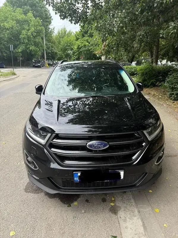 Negru Utilizat 2017 Ford Edge Sport SUV | 14.500 EUR (Preț bun) - Imagine 1/4