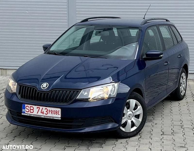 Albastru Utilizat 2016 Skoda Fabia Break | 5.399 EUR (Preț bun) - Imagine 1/4