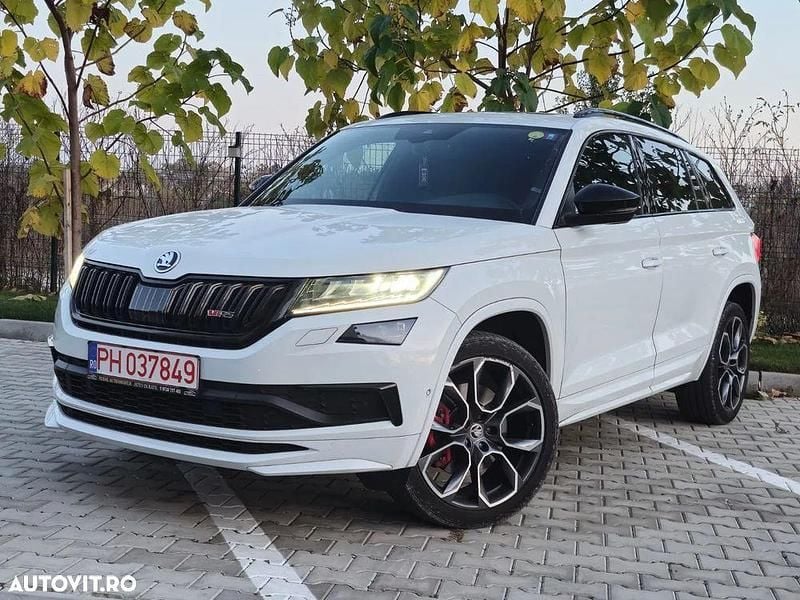 Culoarealb Utilizat 2019 Skoda Kodiaq RS SUV | 28.990 EUR (Preț OK) - Imagine 1/4