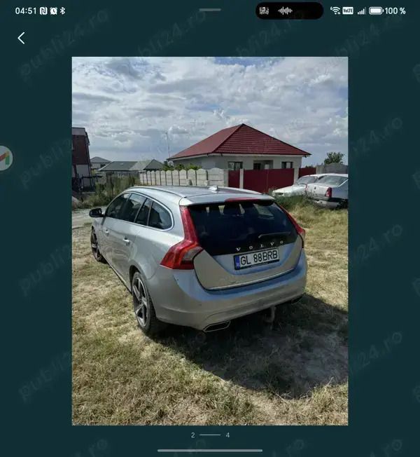 Utilizat 2014 Volvo V60 Break | 8.000 EUR (Preț OK) - Imagine 1/4