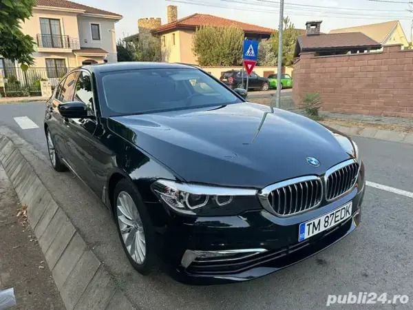 Negru Utilizat 2018 BMW 520 Efficient Dynamics Berlinǎ | 24.300 EUR (Scump) - Imagine 1/4