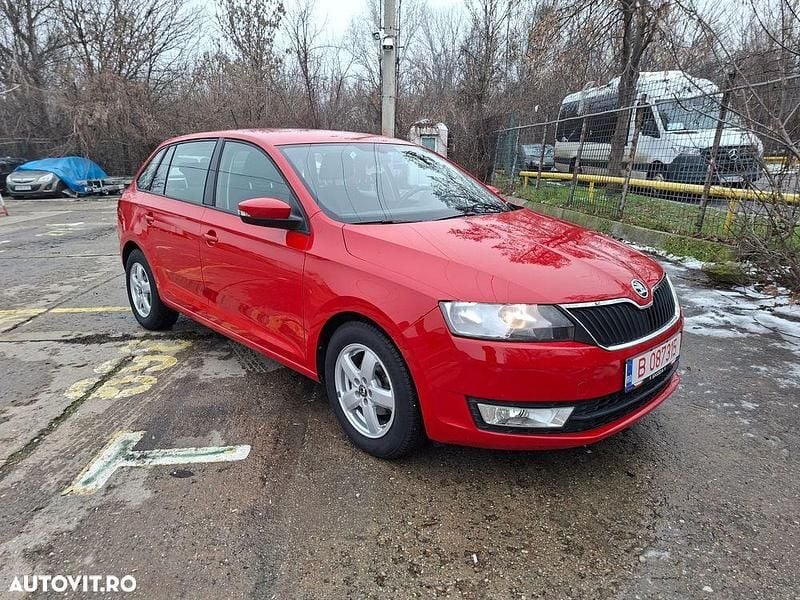 Roșu Second-hand 2017 Skoda Rapid Active Hatchback | 7.990 EUR (Preț bun) - Imagine 1/4