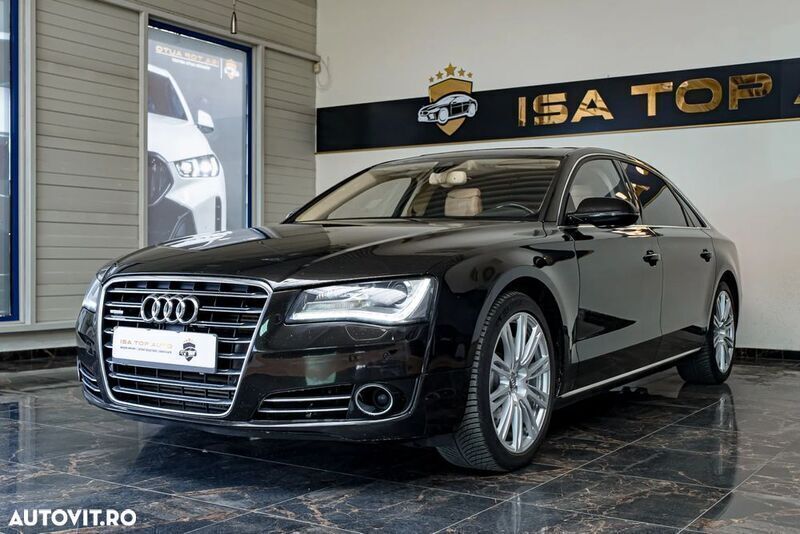 Negru Utilizat 2011 Audi A8L Berlinǎ | 13.999 EUR - Imagine 1/4