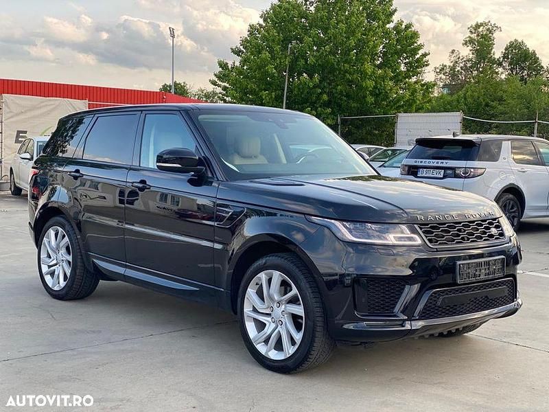 Culoarenegru Second-hand 2018 Land Rover Range Rover Sport HSE Dynamic SUV | 31.460 EUR (Puțin scump) - Imagine 1/4