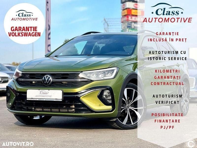 Second-hand VW Taigo R-line 150 CP (110 kW) 2022 Culoareverde SUV