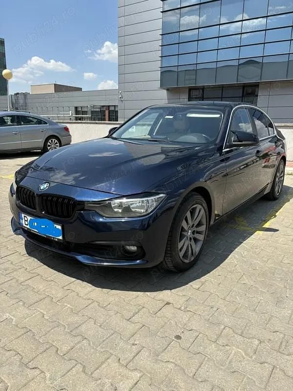 Albastru Second-hand 2015 BMW 316 Advantage Berlinǎ | 9.300 EUR (Preț OK) - Imagine 1/4
