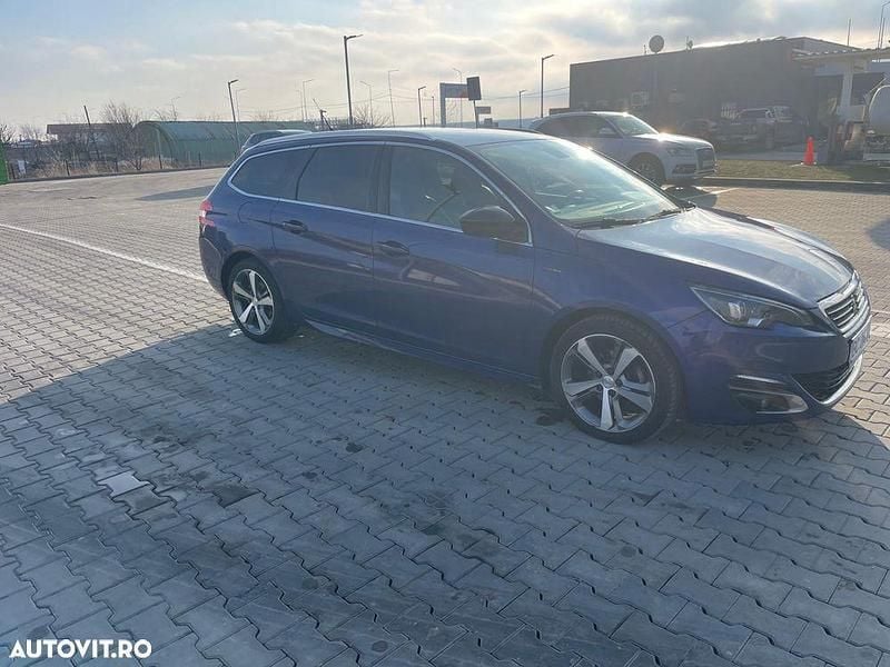 Second-hand Peugeot 308 GT-line 120 CP (88 kW) 2015 Culoarealbastru Break