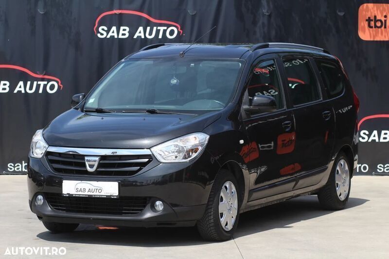 Negru Utilizat 2014 Dacia Lodgy Lauréate Monovolum | 6.499 EUR (Scump) - Imagine 1/4