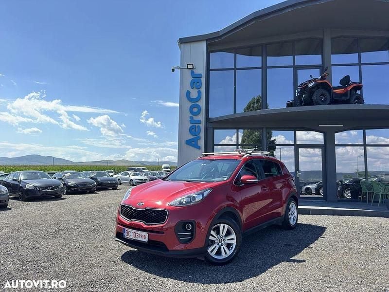 Rosu Utilizat 2017 Kia Sportage Spirit SUV | 13.990 EUR (Preț bun) - Imagine 1/4