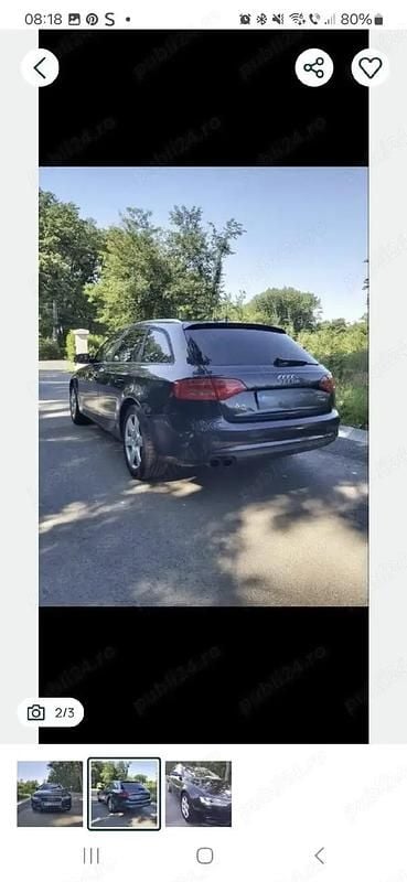 Second-hand Audi A4 150 CP (110 kW) 2013 Berlinǎ