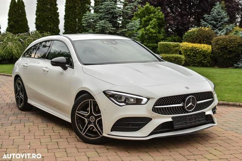 Alb Utilizat 2021 Mercedes CLA200 Shooting Brake Advanced Plus Break | 19.999 EUR (Preț OK) - Imagine 1/4