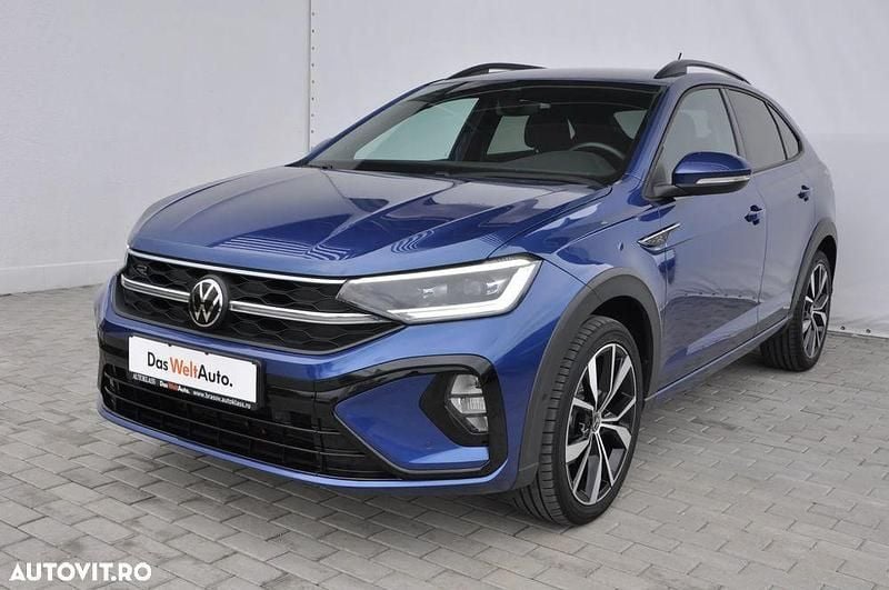 Albastru inchis metalic Utilizat 2022 VW Taigo R-line SUV | 22.222 EUR (Preț OK) - Imagine 1/4