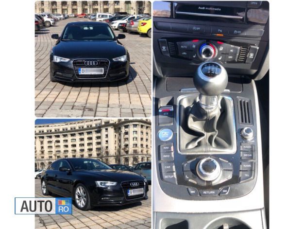 Second-hand Audi A5 177 CP (130 kW) 2013 Negru Coupe