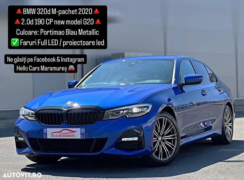Second-hand BMW 320 Gran Turismo M Sport 190 CP (139 kW) 2020 Culoarealbastru Berlinǎ
