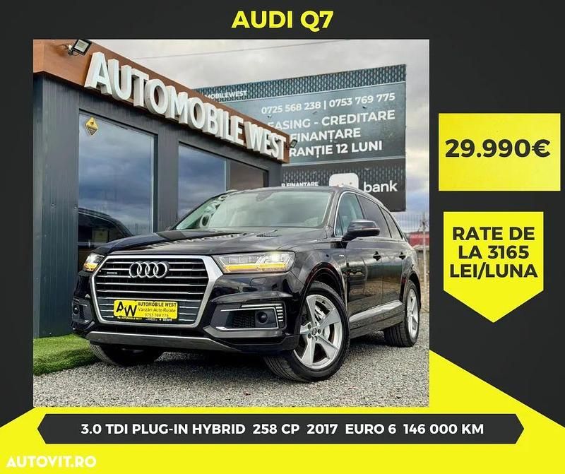 Second-hand Audi Q7 Design 258 CP (189 kW) 2017 Culoarenegru SUV