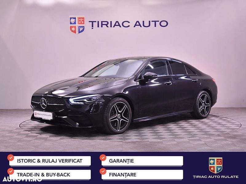 Culoarenegru Utilizat 2024 Mercedes CLA250 AMG line Berlinǎ | 43.541 EUR (Super Preț) - Imagine 1/4