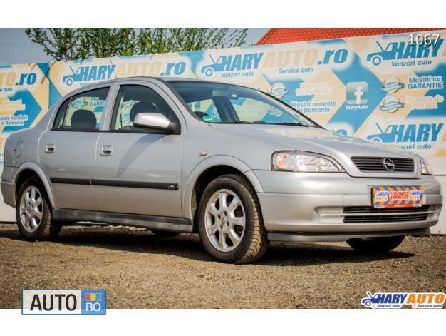 Second-hand Opel Astra 101 CP (74 kW) 2003 Argintiu Berlinǎ