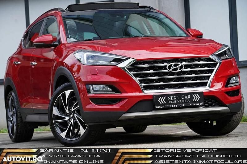 Culoarerosu Utilizat 2019 Hyundai Tucson Premium SUV | 19.550 EUR (Preț OK) - Imagine 1/4