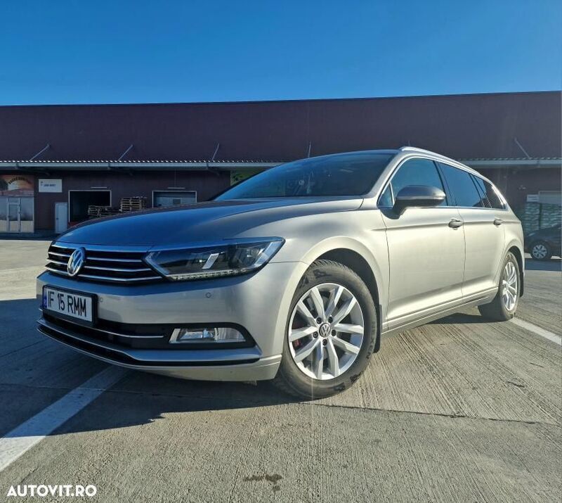 Gri Utilizat 2016 VW Passat Comfortline Break | 11.100 EUR (Puțin scump) - Imagine 1/4