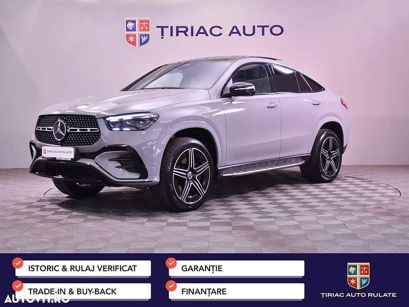 Gri Utilizat 2024 Mercedes GLE450 AMG Coupe | 95.478 EUR (Preț bun) - Imagine 1/4