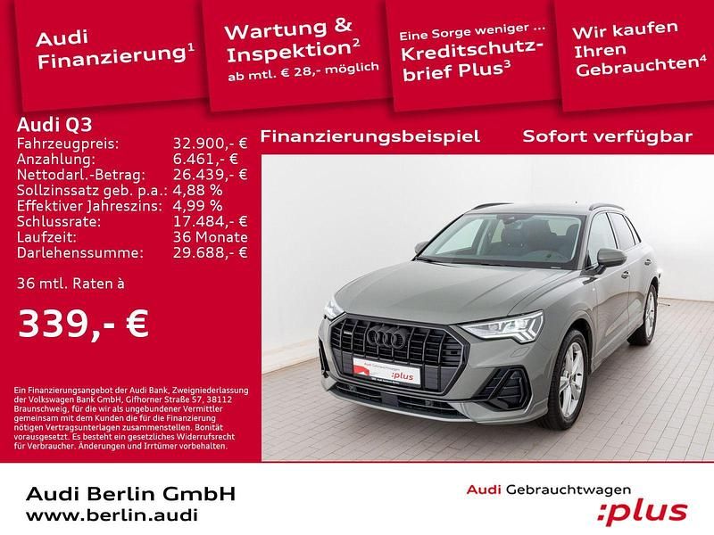 Utilizat 2022 Audi Q3 S-Line SUV | 35.527 EUR (Preț OK) - Imagine 1/1