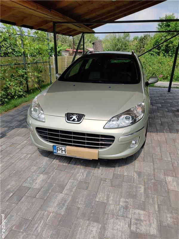 Bej Utilizat 2009 Peugeot 407 Break | 5.100 EUR (Puțin scump) - Imagine 1/4