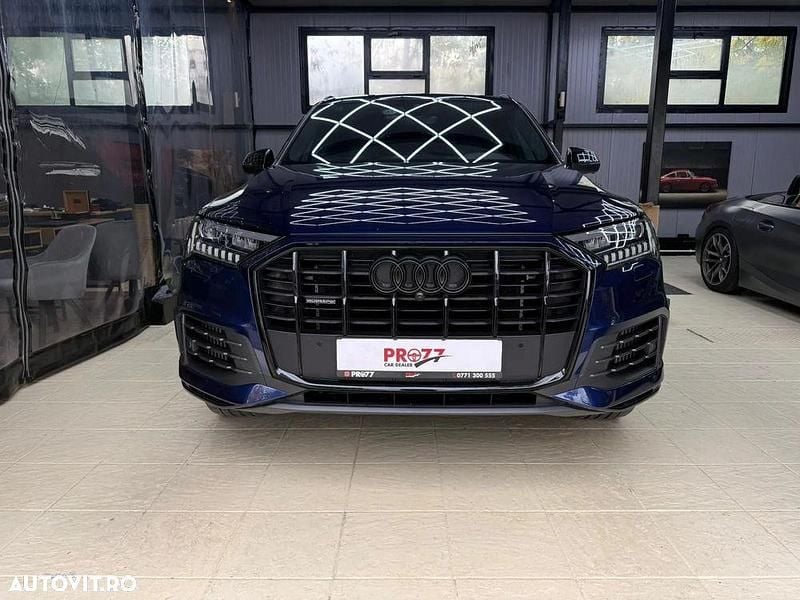 Second-hand Audi Q7 S-Line 380 CP (279 kW) 2021 Culoarealbastru SUV