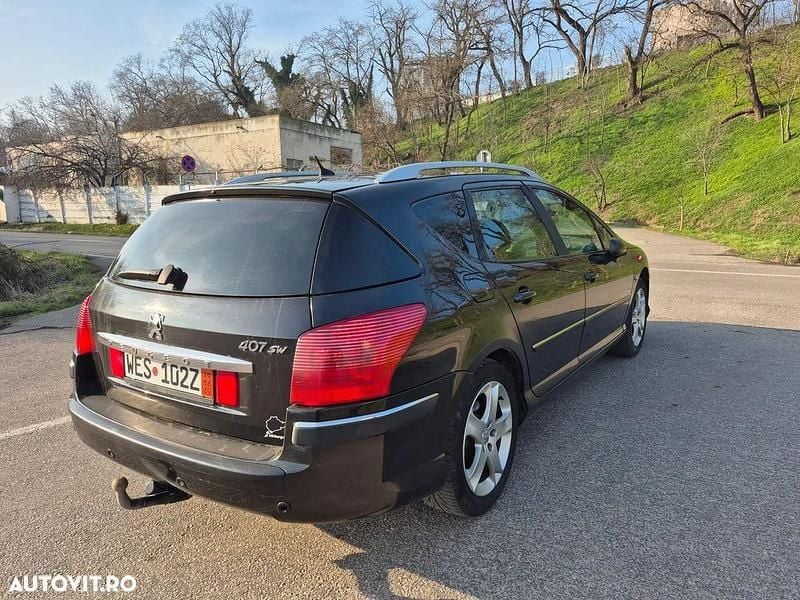 Second-hand Peugeot 407 Sport 136 CP (100 kW) 2005 Culoarenegru Break