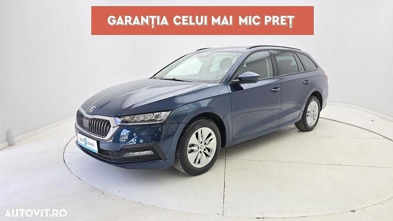 Culoarealbastru Utilizat 2022 Skoda Octavia Style Break | 19.250 EUR (Preț OK) - Imagine 1/3