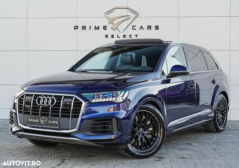 Second-hand Audi Q7 S-Line 380 CP (279 kW) 2021 Culoarealbastru SUV