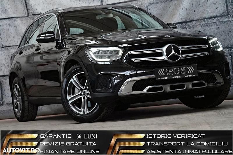 Culoarenegru Utilizat 2020 Mercedes GLC220 Advanced SUV | 26.608 EUR - Imagine 1/4