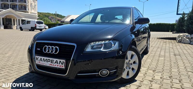 Negru Utilizat 2012 Audi A3 Sportback Attraction Hatchback | 4.990 EUR (Preț bun) - Imagine 1/4