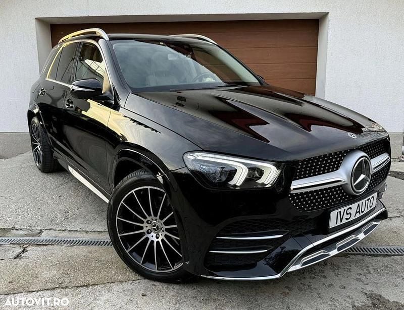 Negru Utilizat 2020 Mercedes GLE300 AMG line SUV | 47.900 EUR (Preț OK) - Imagine 1/4