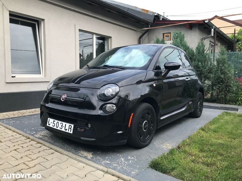 Negru Utilizat 2016 Fiat 500e | 8.450 EUR - Imagine 1/4