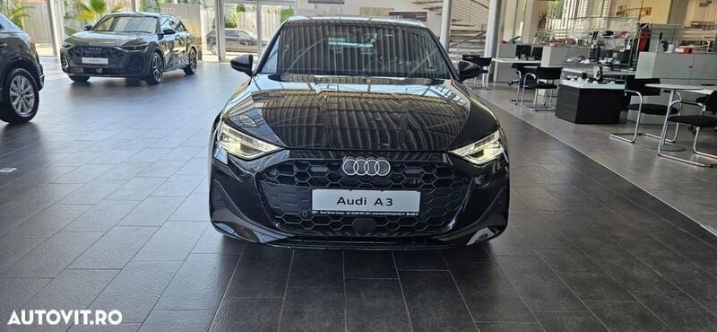 Negru Nouă 2025 Audi A3 Berlinǎ | 33.900 EUR - Imagine 1/4