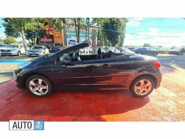 Second-hand Peugeot 207 90 CP (66 kW) 2010 Negru Cabrio