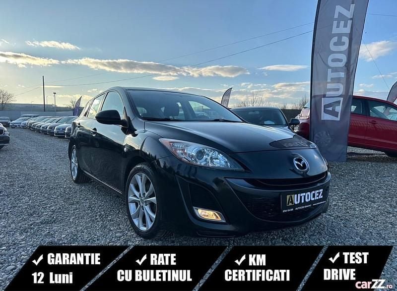 Negru Utilizat 2011 Mazda 3 Hatchback | 5.950 EUR (Puțin scump) - Imagine 1/4