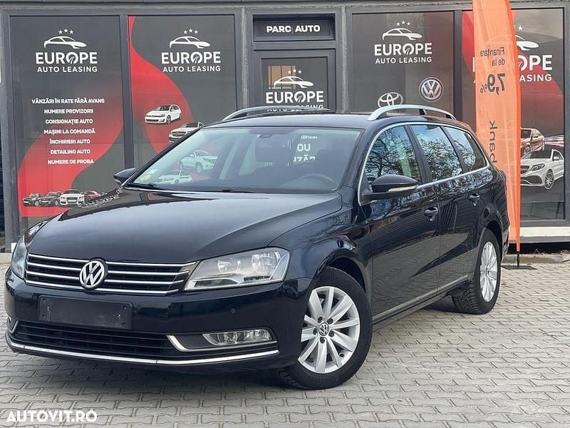 Culoarenegru Utilizat 2015 VW Passat Comfortline Break | 6.590 EUR (Preț bun) - Imagine 1/4