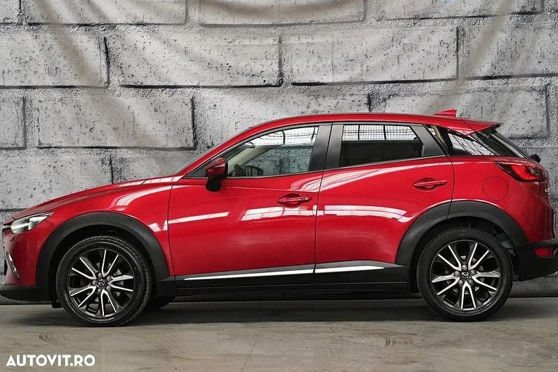 Second-hand Mazda CX-3 150 CP (110 kW) 2017 Culoarerosu SUV