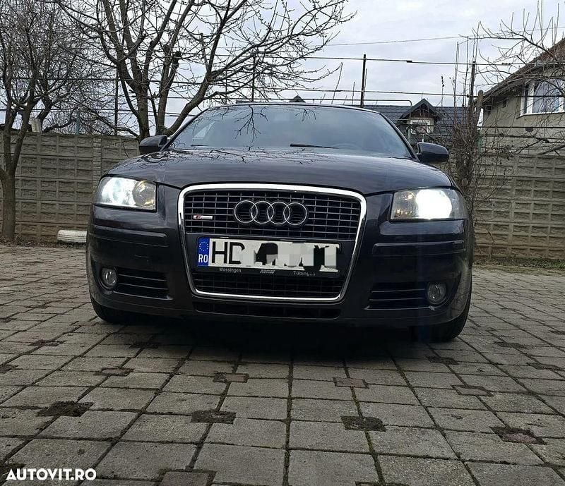 Second-hand Audi A3 S-Line 170 CP (125 kW) 2007 Culoarenegru Hatchback