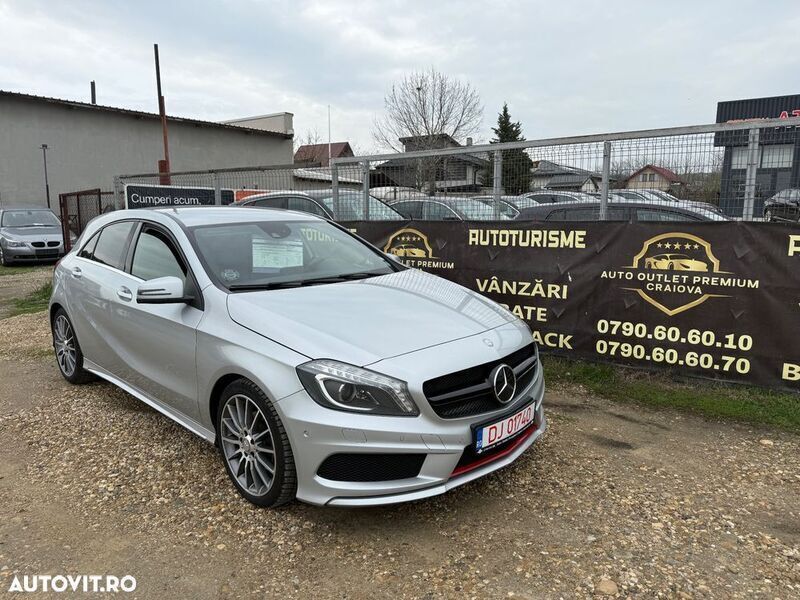 Argint Utilizat 2015 Mercedes A200 Hatchback | 11.999 EUR (Preț OK) - Imagine 1/4