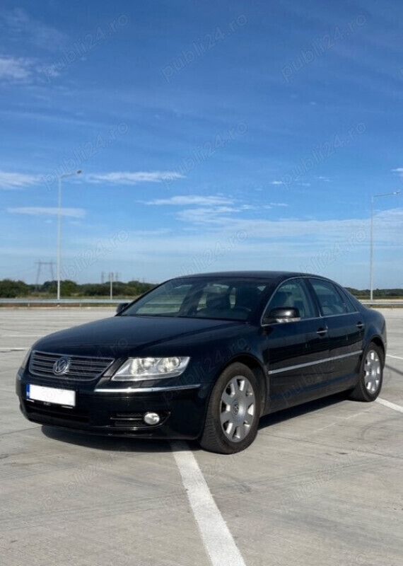 Negru Utilizat 2007 VW Phaeton Individual Berlinǎ | 4.750 EUR - Imagine 1/4