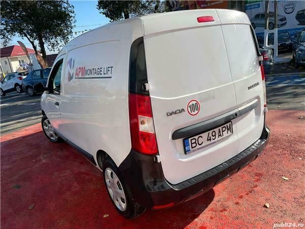 Second-hand Dacia Dokker 75 CP (55 kW) 2016 Alb Monovolum