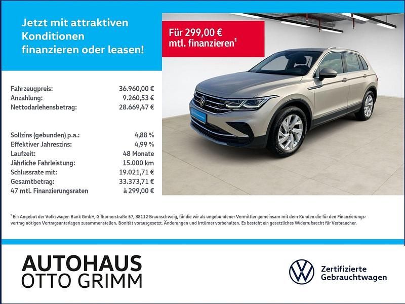 Utilizat 2023 VW Tiguan Elegance SUV | 39.910 EUR - Imagine 1/1