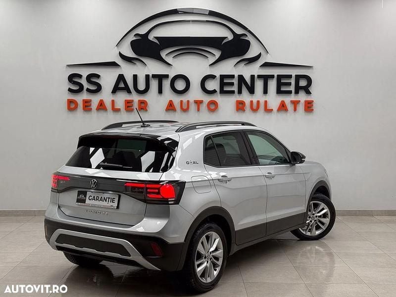 Second-hand VW T-Cross Goal 95 CP (69 kW) 2025 Culoareargint SUV