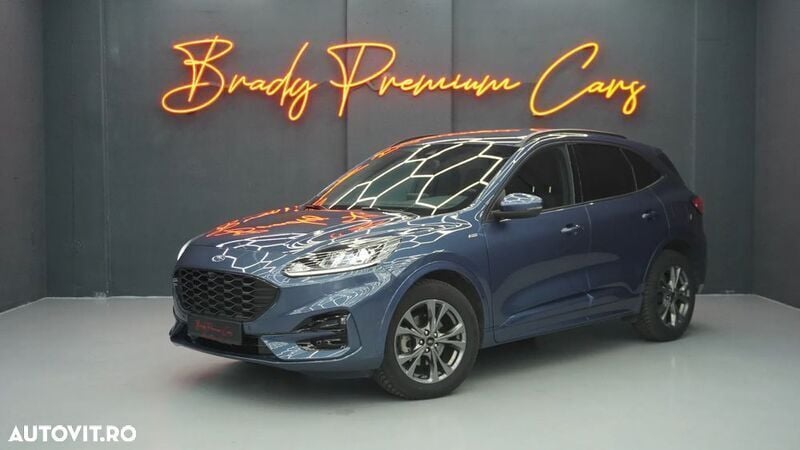 Albastru Utilizat 2021 Ford Kuga ST-Line SUV | 19.899 EUR (Preț bun) - Imagine 1/4