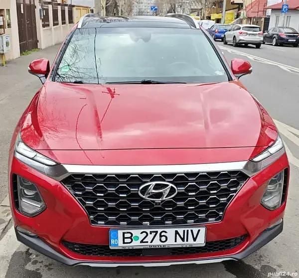 Second-hand Hyundai Santa Fe 200 CP (147 kW) 2019 Roșu SUV